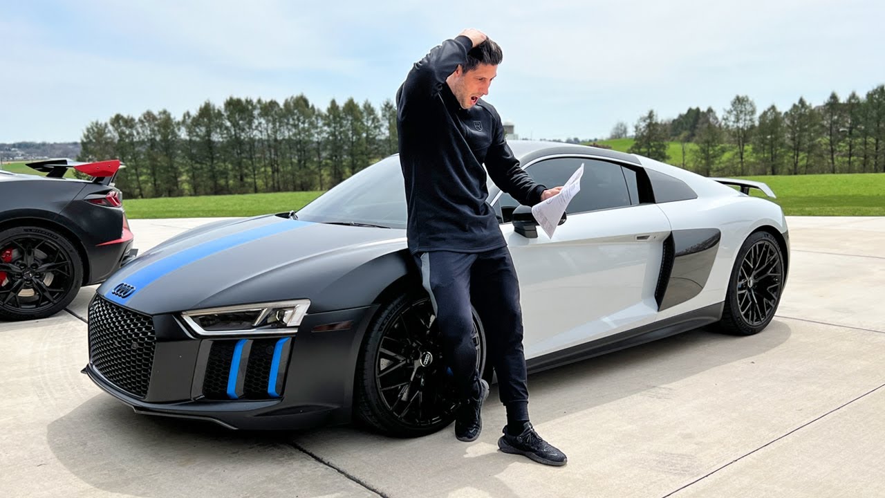 Finding Out the Cost to Fix My Wrecked Audi R8 😱