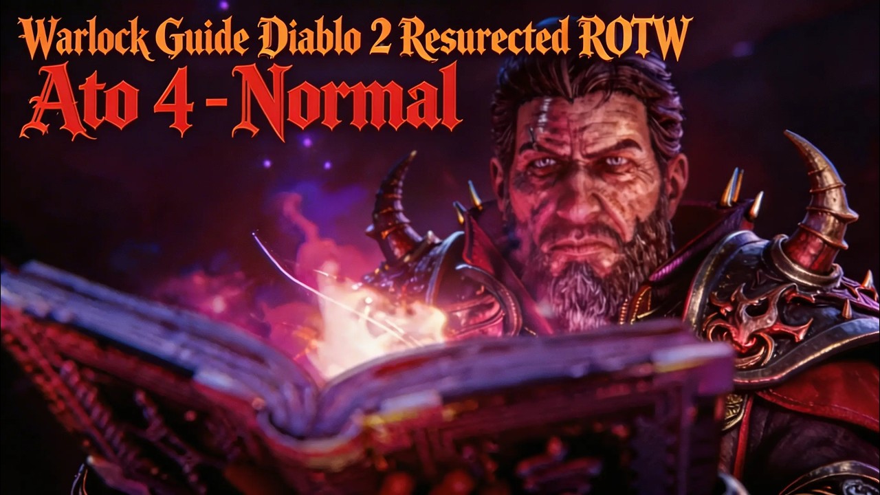 Guia explicativo, passo a passo do Warlock! Ato 4 - Normal! Diablo, estamos chegando!