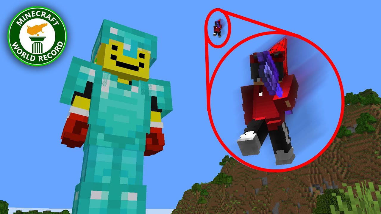 Мировой рекорд Minecraft: убийство булавой
