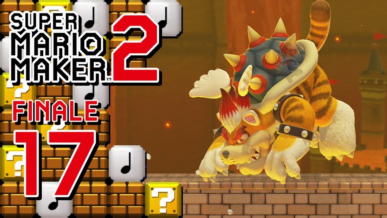 Super Mario Maker 2 ITA [Parte 17 - Sfida finale con Miauser!]