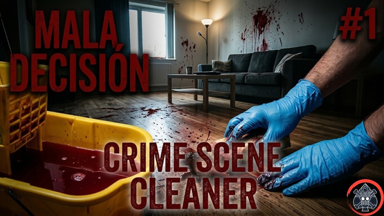 MALA DECISIÓN: LIMPIANDO MI PRIMER CRIMEN 🧼🩸#1  | Crime Scene Cleaner #1