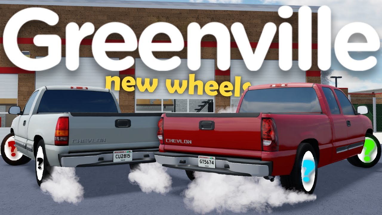 We BOTH got NEW WHEELS for our trucks (Roblox Greenville Roleplay)