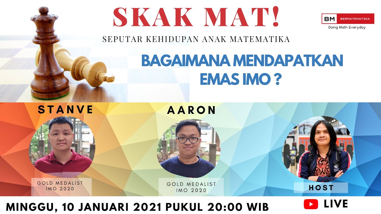 SKAK MAT! Bagaimana Mendapatkan Emas IMO