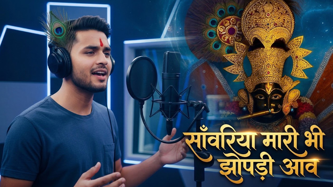 सांवरिया मारी भी झोपड़ी आव 🙏 | Heart Touching Rajasthani Bhajan | Sanwariya Shyam #bhajan #krishna