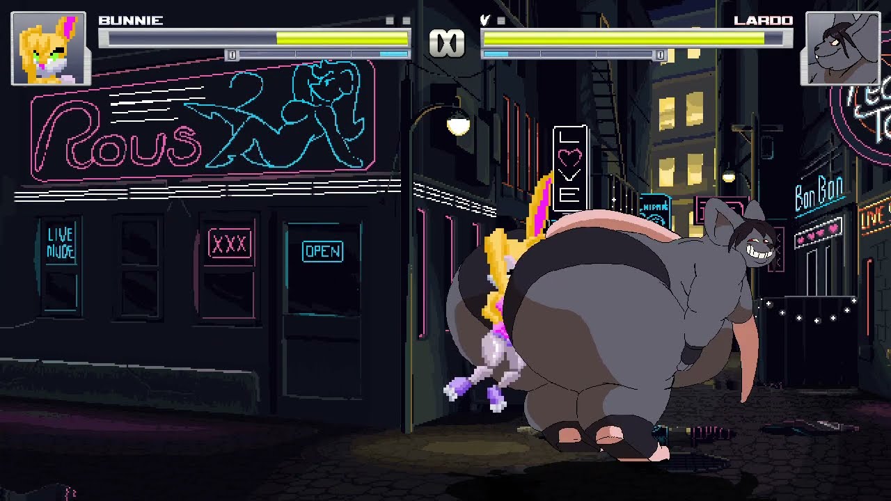 (M.U.G.E.N) Bunnie vs Lardo Rat