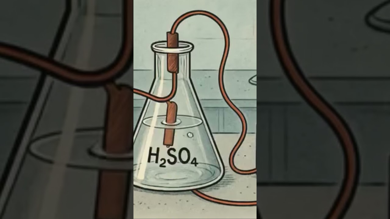 H2so4 reaction #water #song #experiment #chemistry #reaction #news #india #science #love