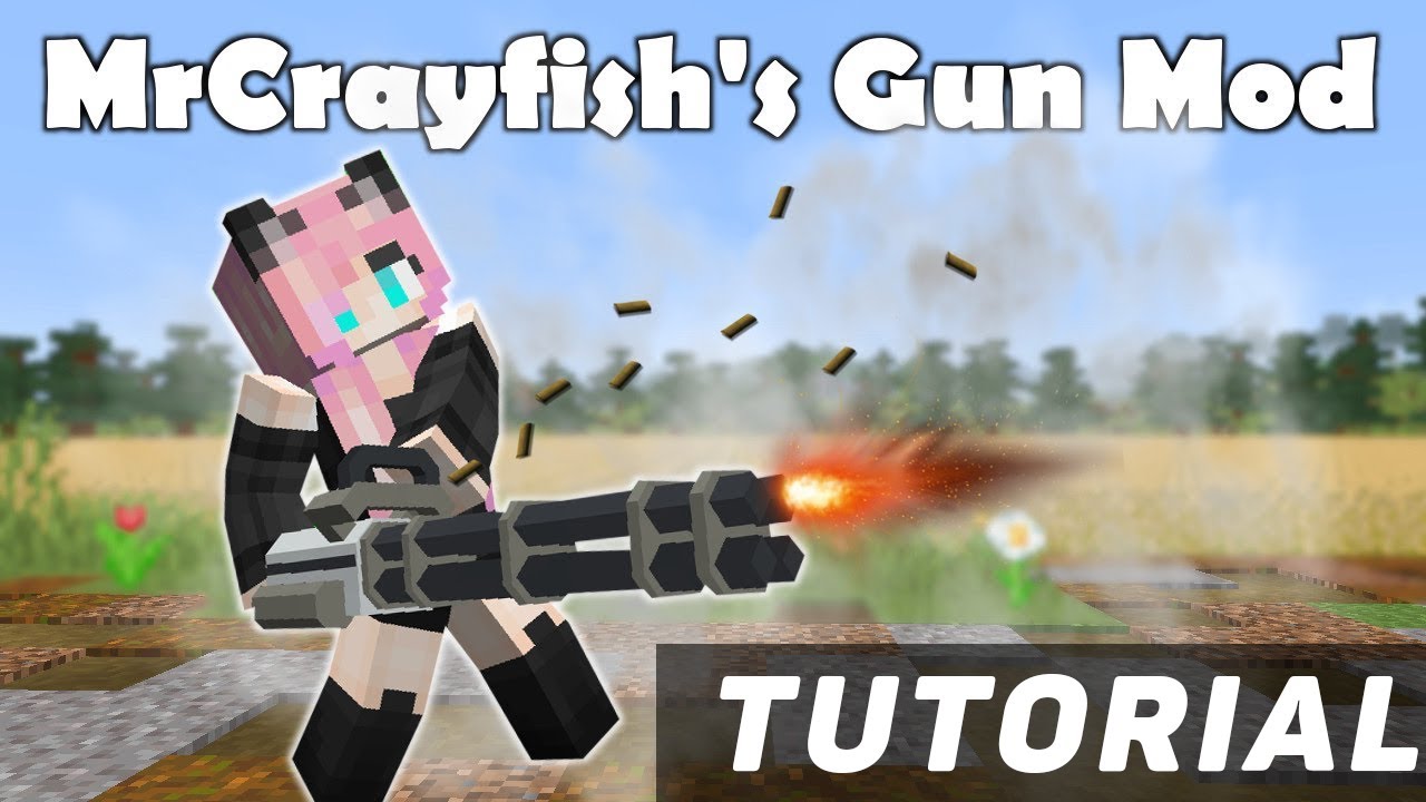 MrCrayfish's Gun Mod. Tutorial / Guide  (minecraft java edition)