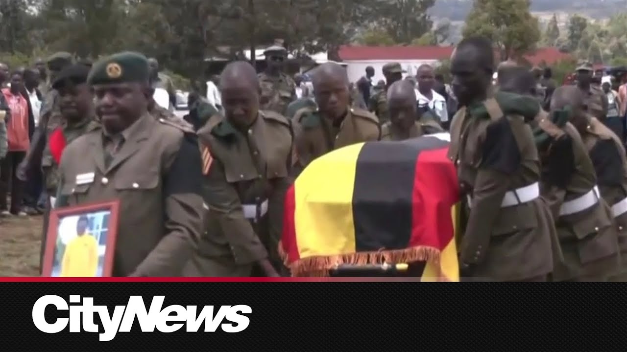 Funeral held for murdered Ugandan Olympian