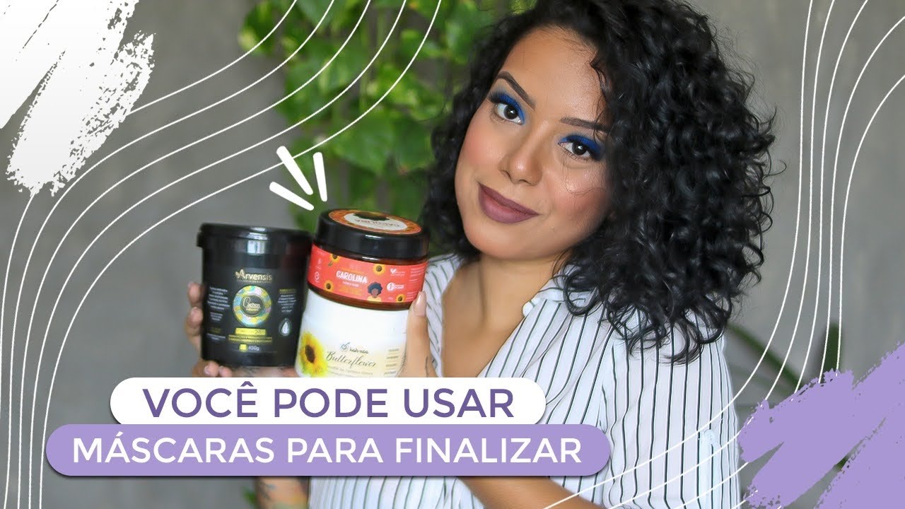 MELHORES MÁSCARAS 2 EM 1 - TRATAMENTO E FINALIZAÇÃO [NO POO] - Tamires Maia
