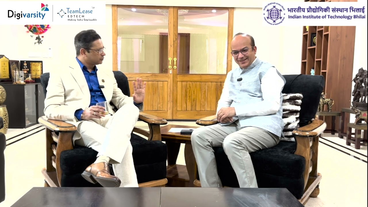 The Future of Learning: Shantanu Rooj in Conversation with IIT Bhilai’s Prof. Rajiv Prakash