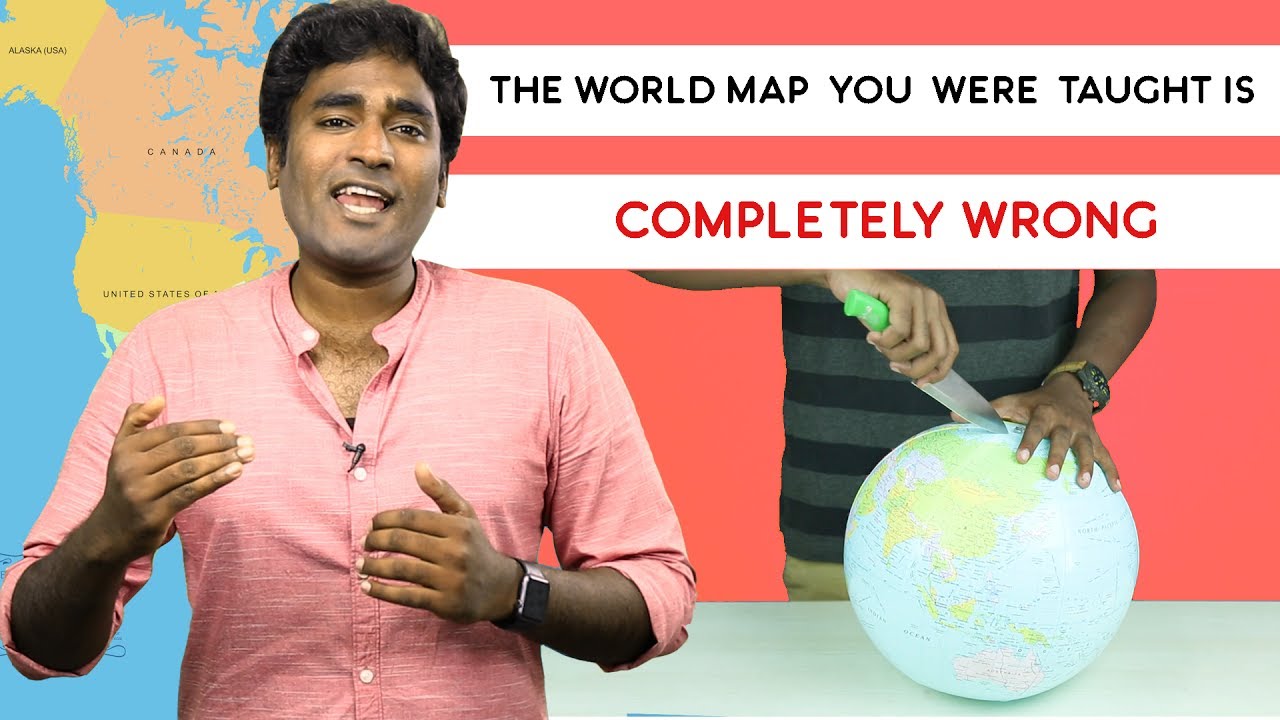 The World Map You Were Taught Is Completely Wrong | Tamil | LMES