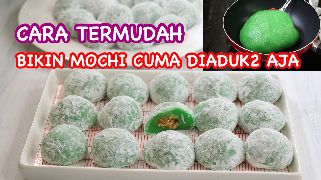 KUE MOCHI ANDALAN, No kukus & No Ribet
