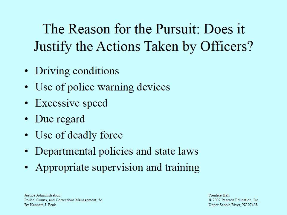 Justice Administration Chapter 5