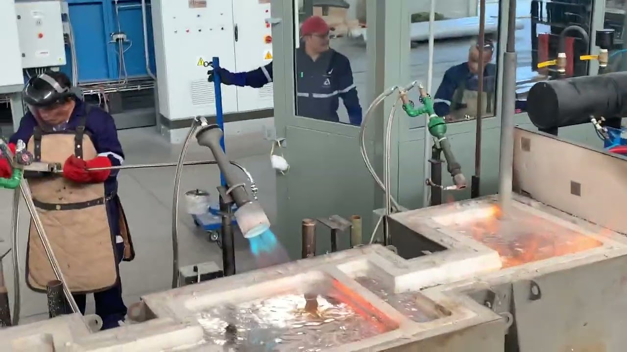 Procesamiento de aluminio líquido previo a colada