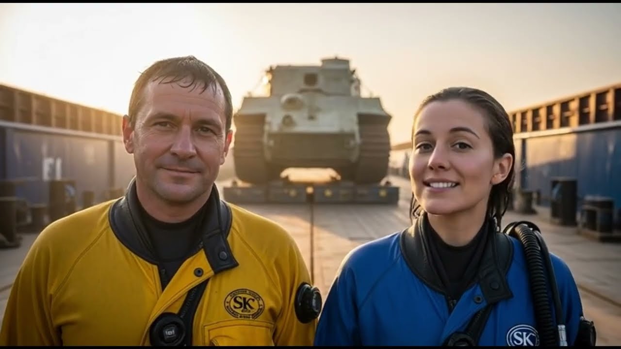 1944 WWII Tank Recovered from the Ocean Floor After 50 Years | Lost War Machine.