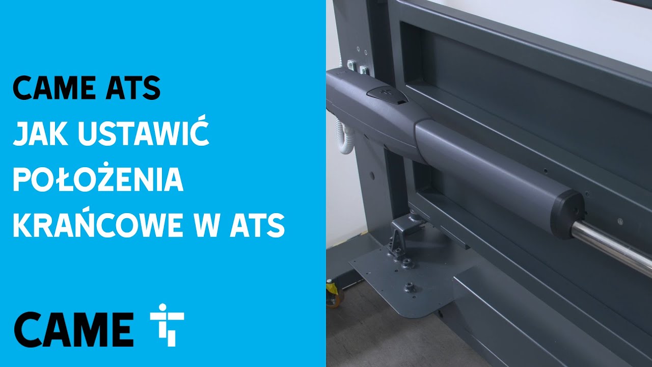 Jak ustawić położenia krańcowe w ATS
