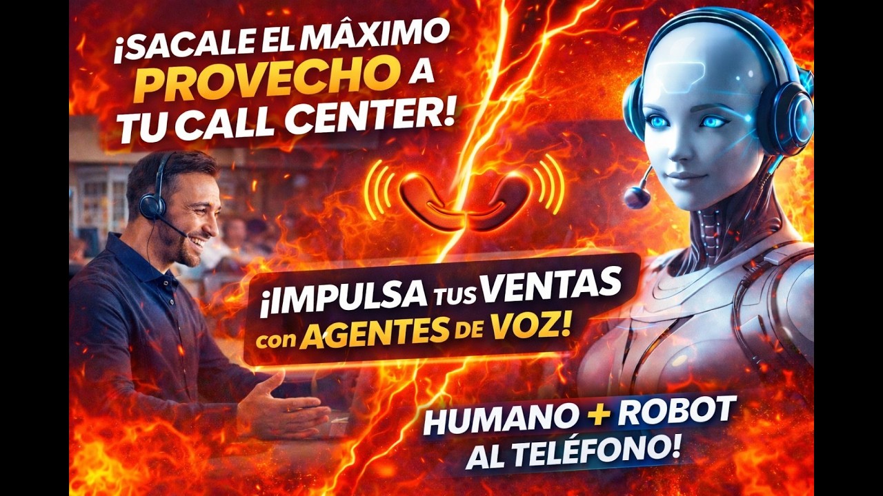 Call Center + Agentes de Voz: Atención al Cliente Sin Esperas