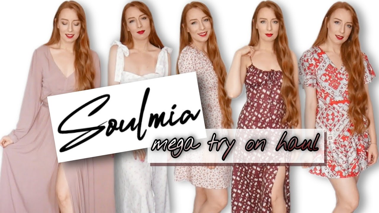 SOULMIA MEGA TRY ON HAUL: Mierzymy chińskie sukienki. Oczekiwania vs. rzeczywistość 😱 SZOK | Redhead
