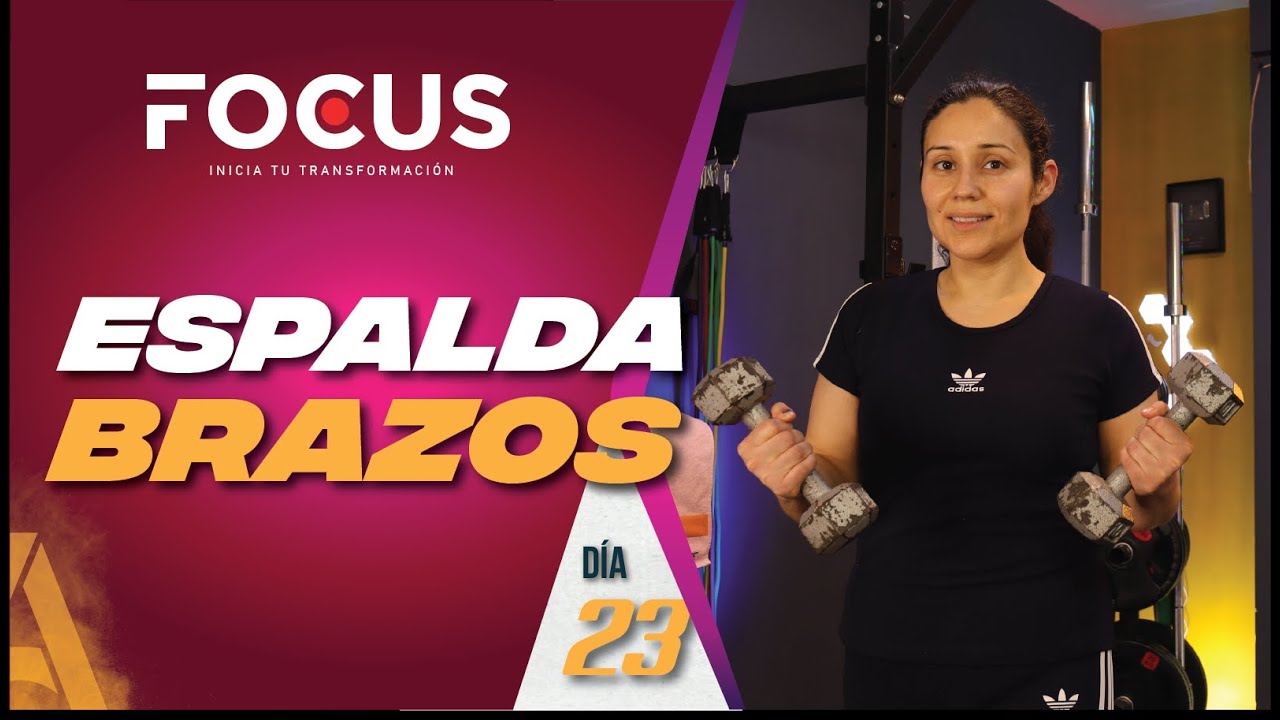 Espalda y Brazos Tonificados 🔥Házlo en Casa