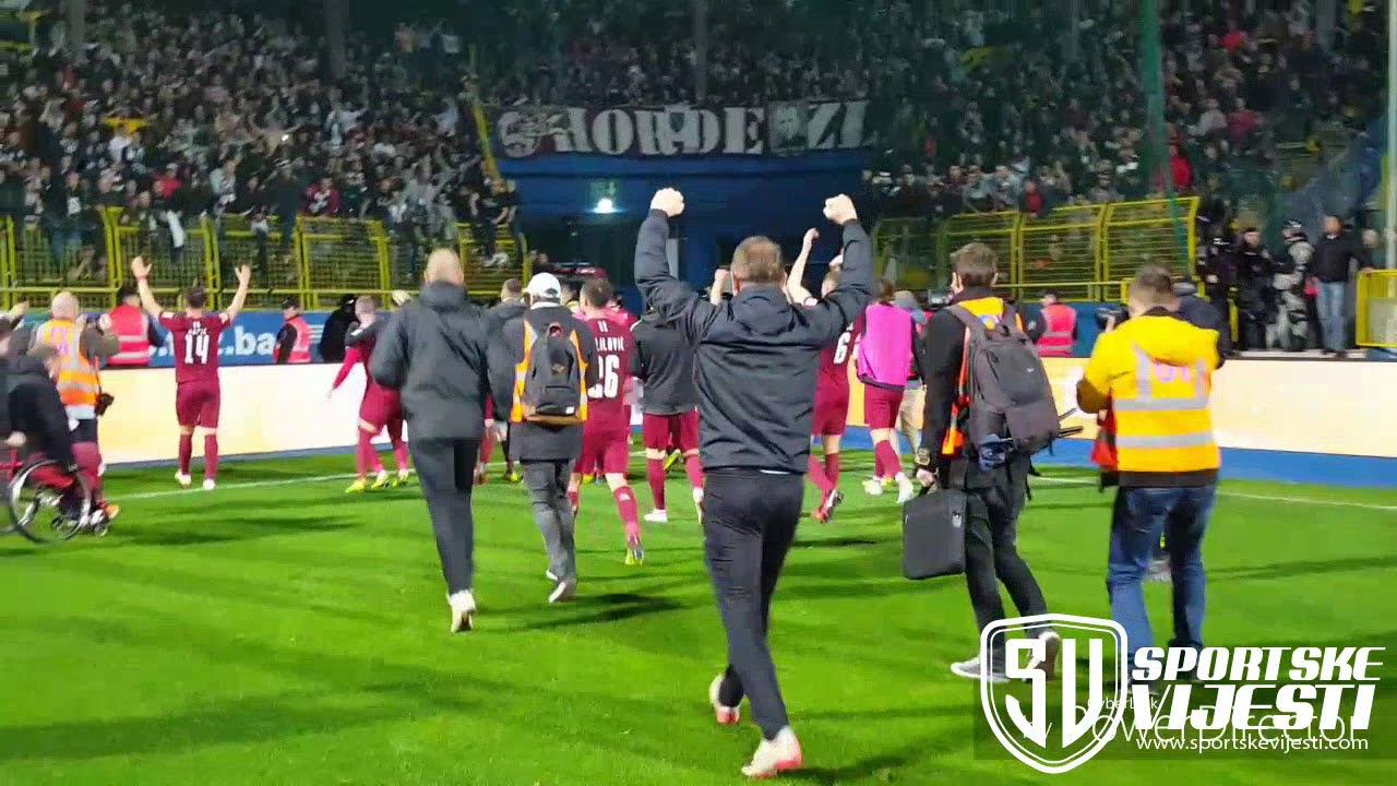 Premijer liga BiH 2018/19, Željezničar Sarajevo - Sarajevo 0-3, atmosfera na tribinama