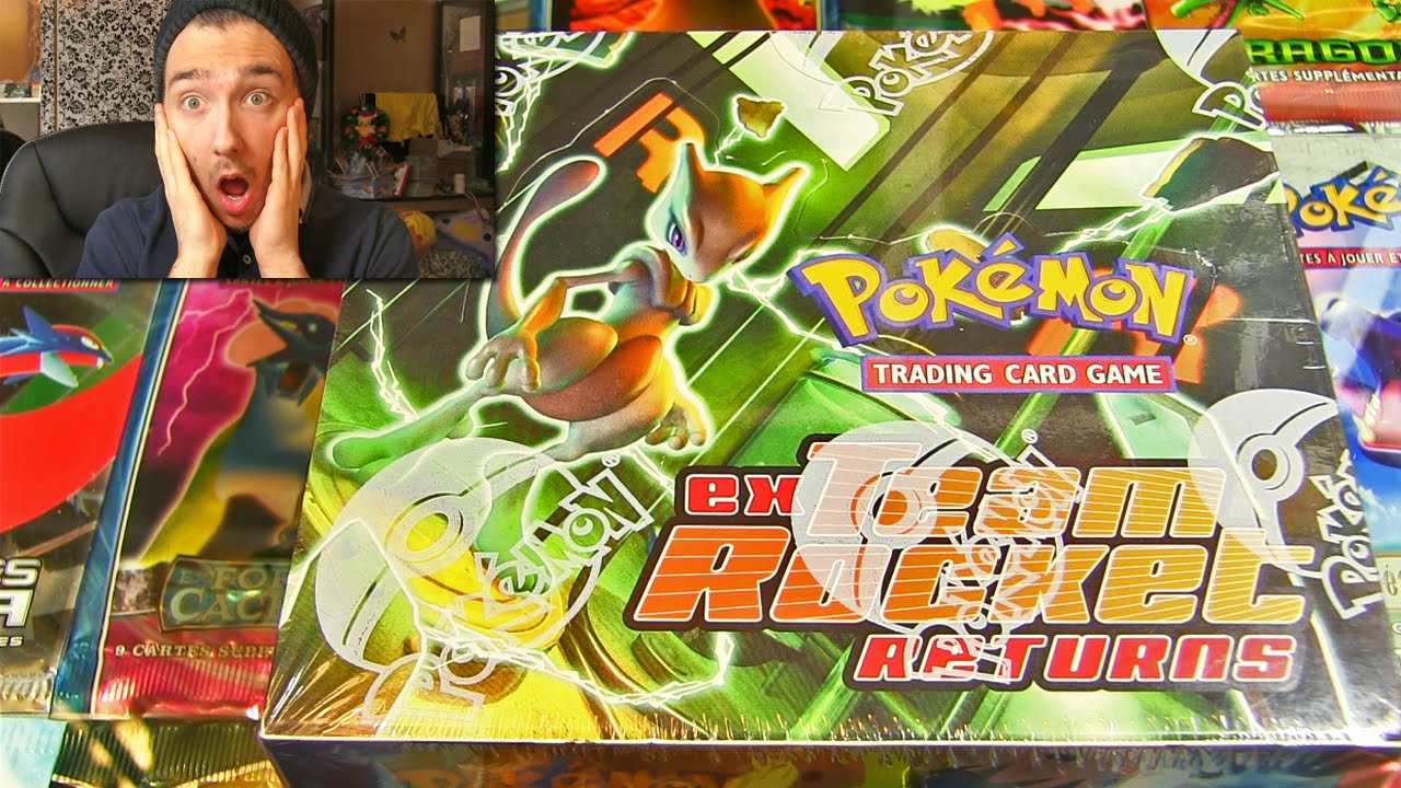 # 400 000 Abonnés # Ouverture d'un Display Pokémon EX TEAM ROCKET RETURNS ! 36 Boosters Pokémon EX !