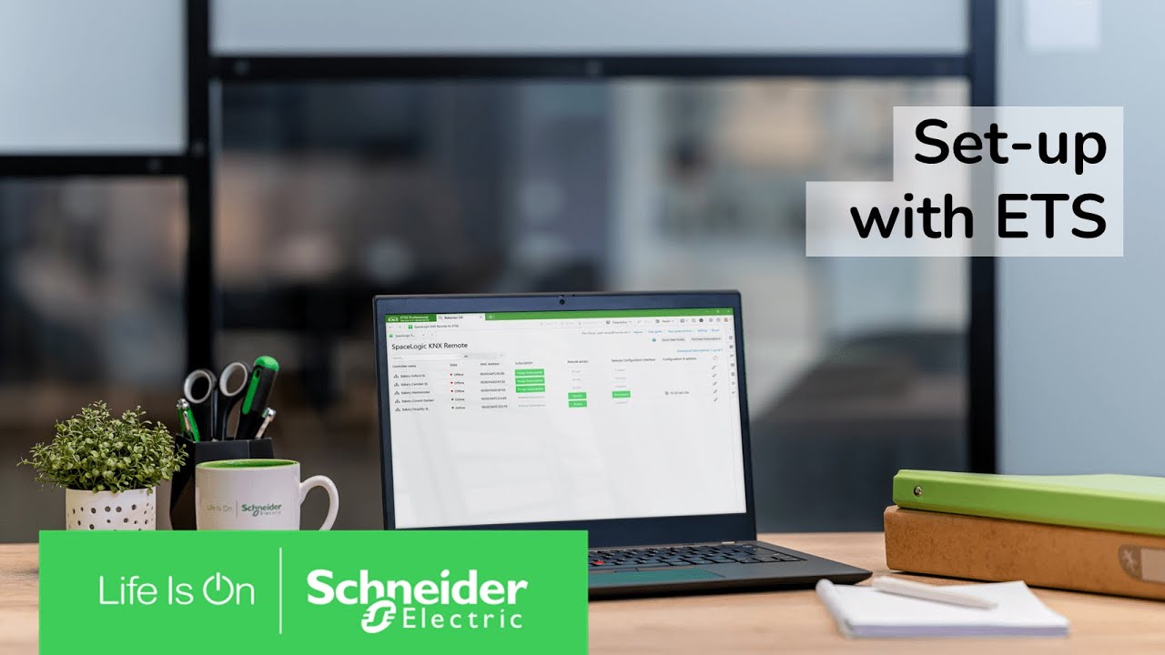 What is SpaceLogic KNX Remote and How to Set It Up in ETS | Schneider Electric