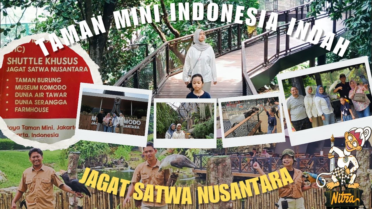 TAMAN MINI INDONESIA INDAH 2026 || Paket 5 Wahana Jagat Satwa Nusantara Seru dan Edukatif‼️