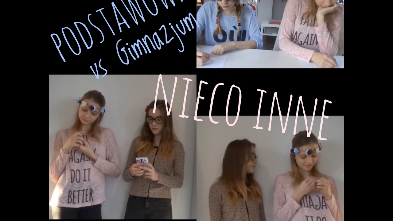 Podstawówka vs Gimnazjum | Nieco Inne