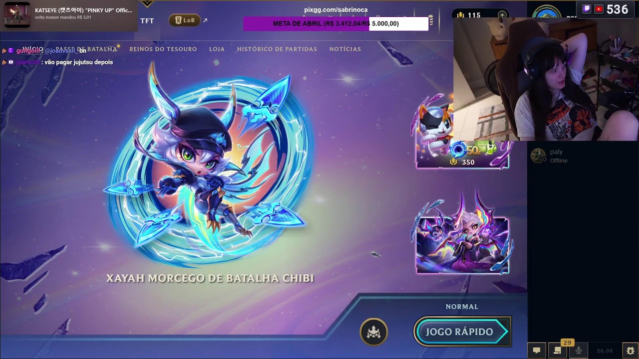 RAINHA DO DBD / LIVE DE REACT AMANH&Atilde; NA ROXINHA