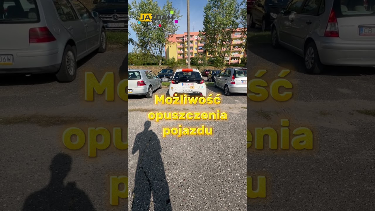 Parkowanie prostopadłe na egzaminie | KRYTERIA  #egzaminnaprawojazdy #prawojazdy