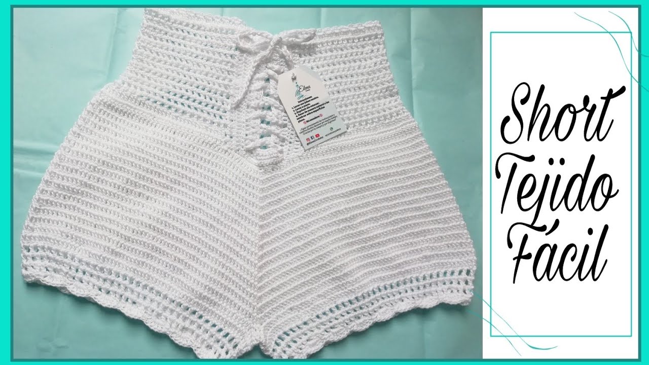 #crochet #shortacrochet #shorttejido #comotejershort Short a crochet talle alto paso a paso
