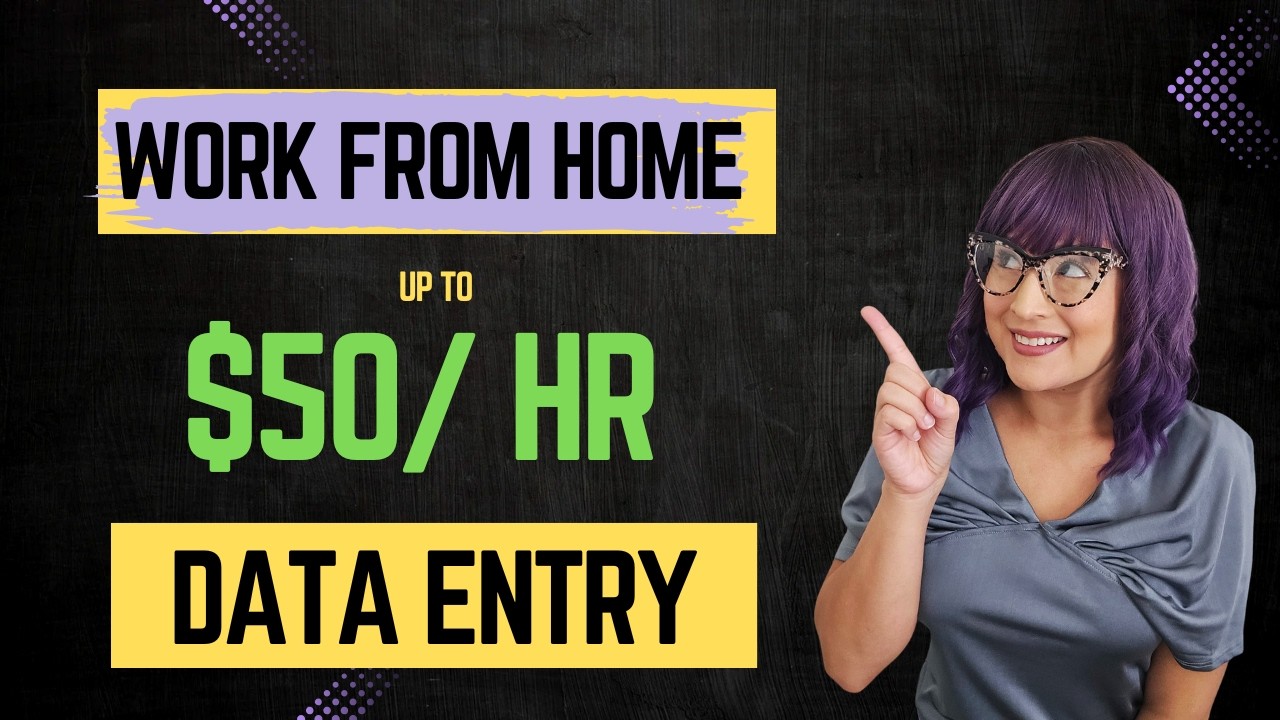 Work From Home Data Entry Jobs  Remote Hiring No Phones, No Degree