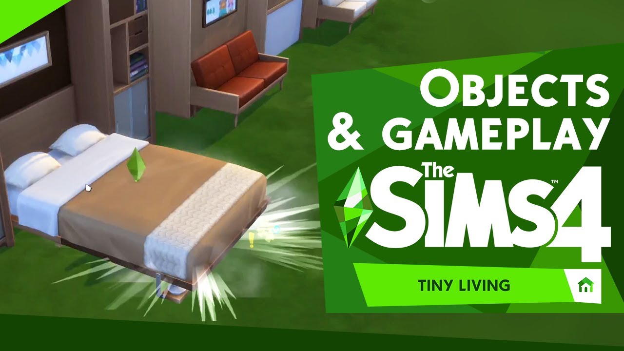 The Sims 4 Tiny Living: Objects, Build Features & Gameplay
