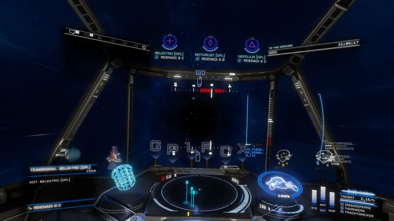 Elite Dangerous VR 2022 - Planet collision