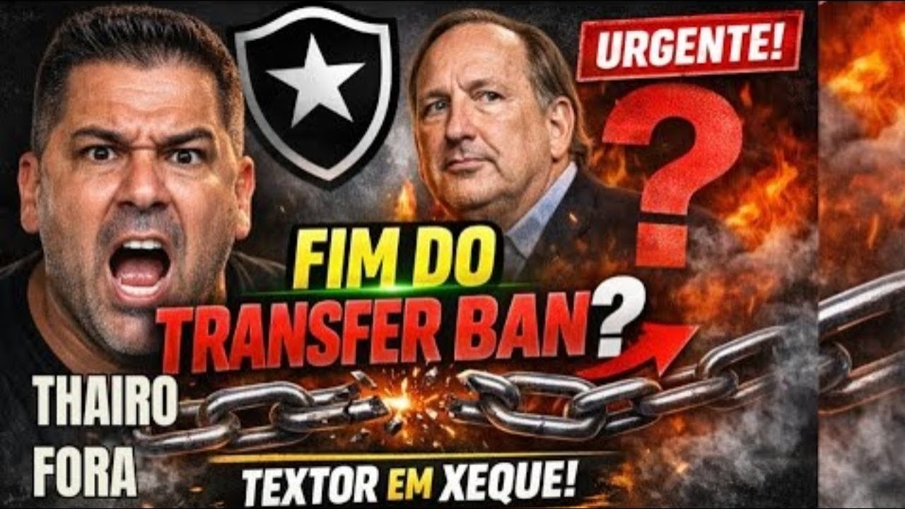 Botafogo fim do transferban !Thairo Arruda não é mais CEO da SAF,Textor e bastidores quentes