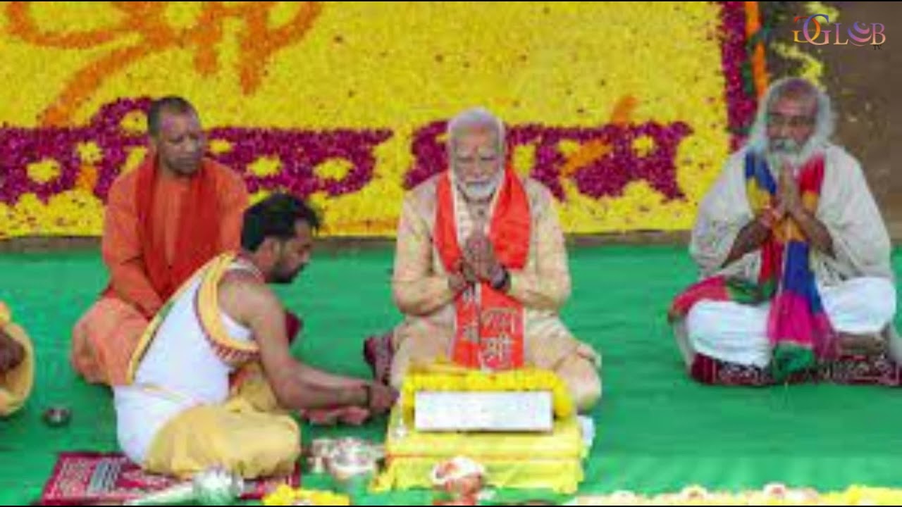 PM Modi Lays Foundation Stone Of Shri Kalki Dham Temple In UP's Sambhal