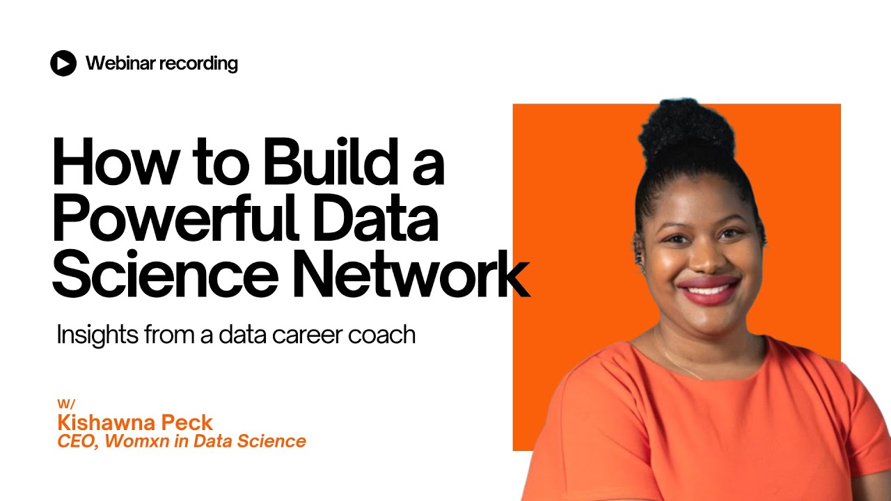 Data Career Masterclass: Networking and Community Building in Data Science