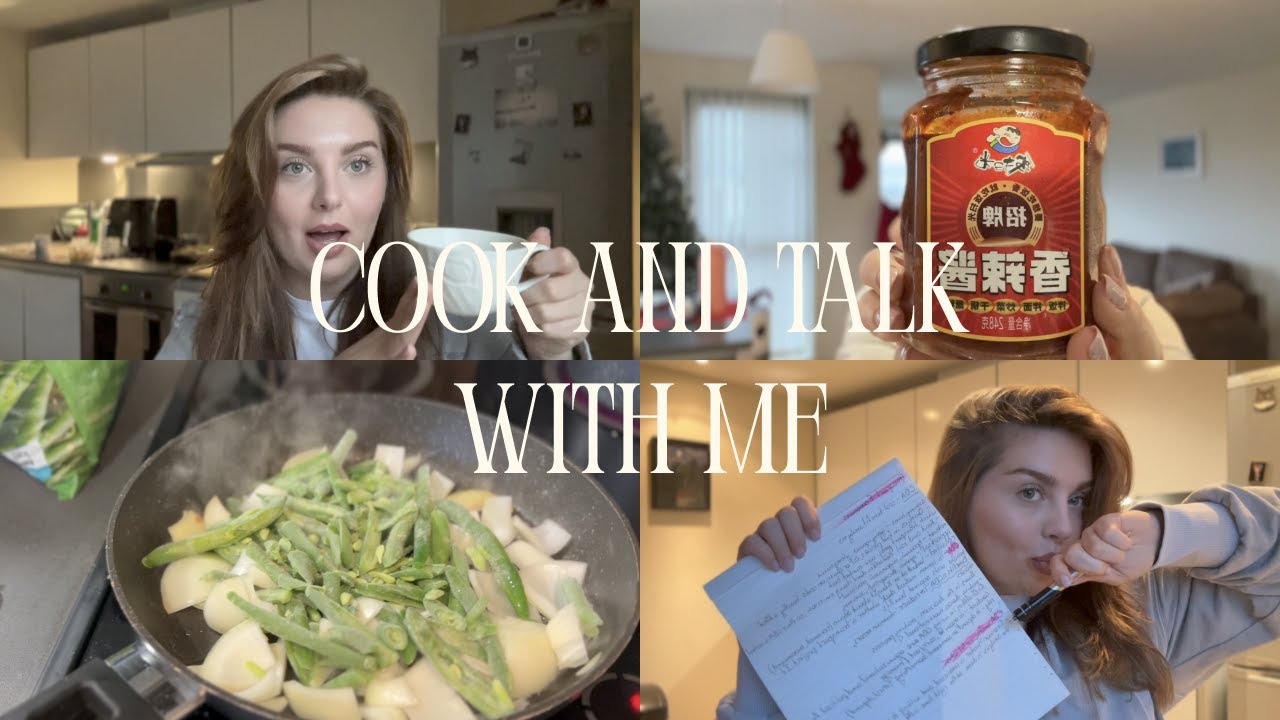 cook the easiest meal ever, speak about self development, care and how to archive goals