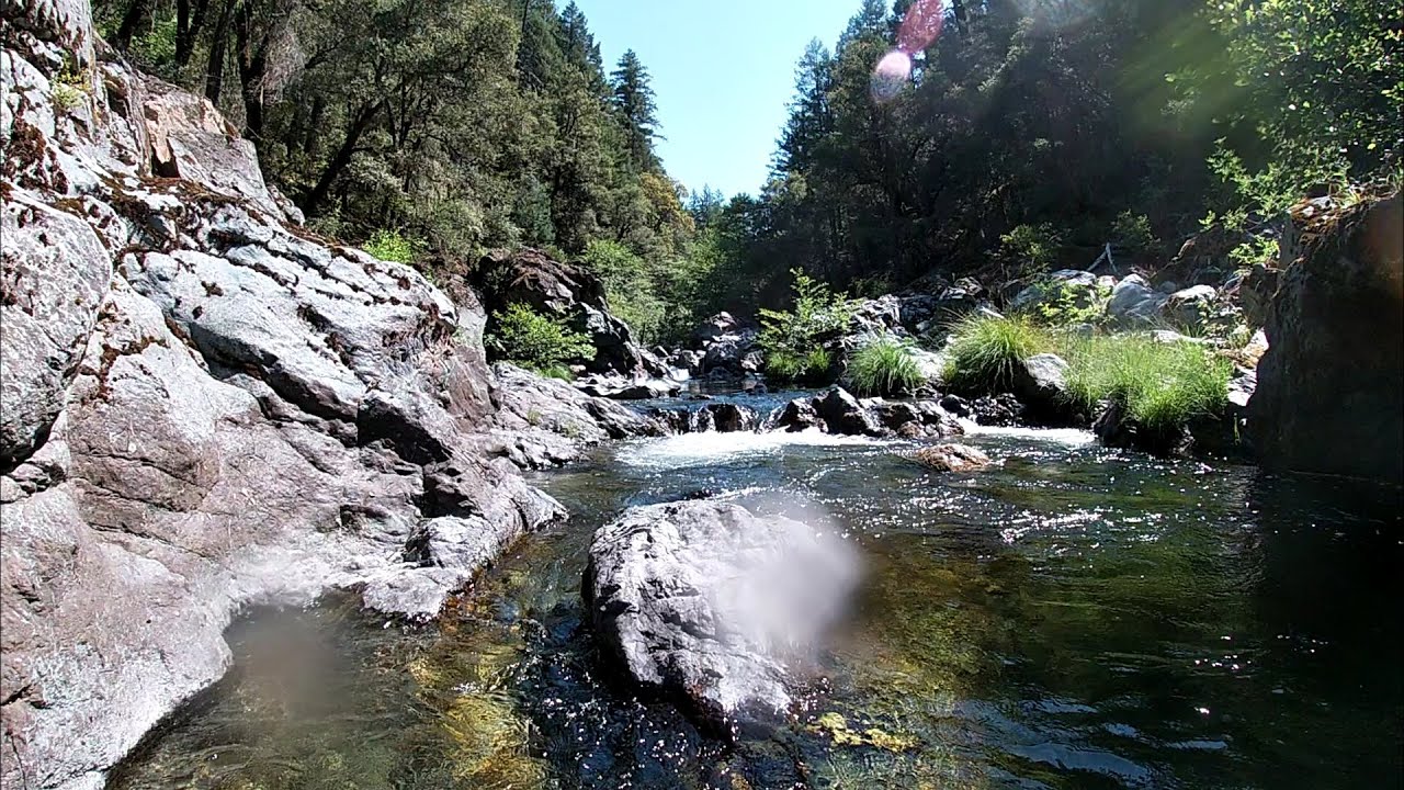 Picking up Gold Nuggets From the River Bottom