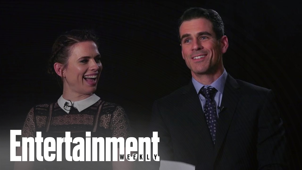 Hayley Atwell & Eddie Cahill Describe 'Conviction' Using 6 Random Words | Entertainment Weekly