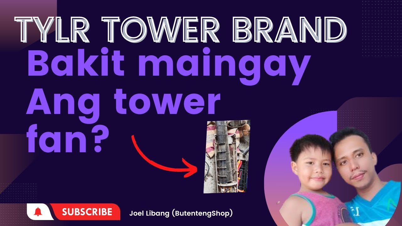 Bakit maingay Ang tower fan?(tylr)tower fan repair and cleaning,how to clean tower fan?