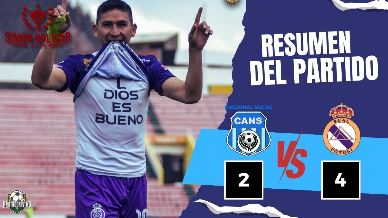 Real Potosí GANA 4-2 en un PARTIDO CALIENTE contra 9 de Nacional Sucre | Resumen Completo