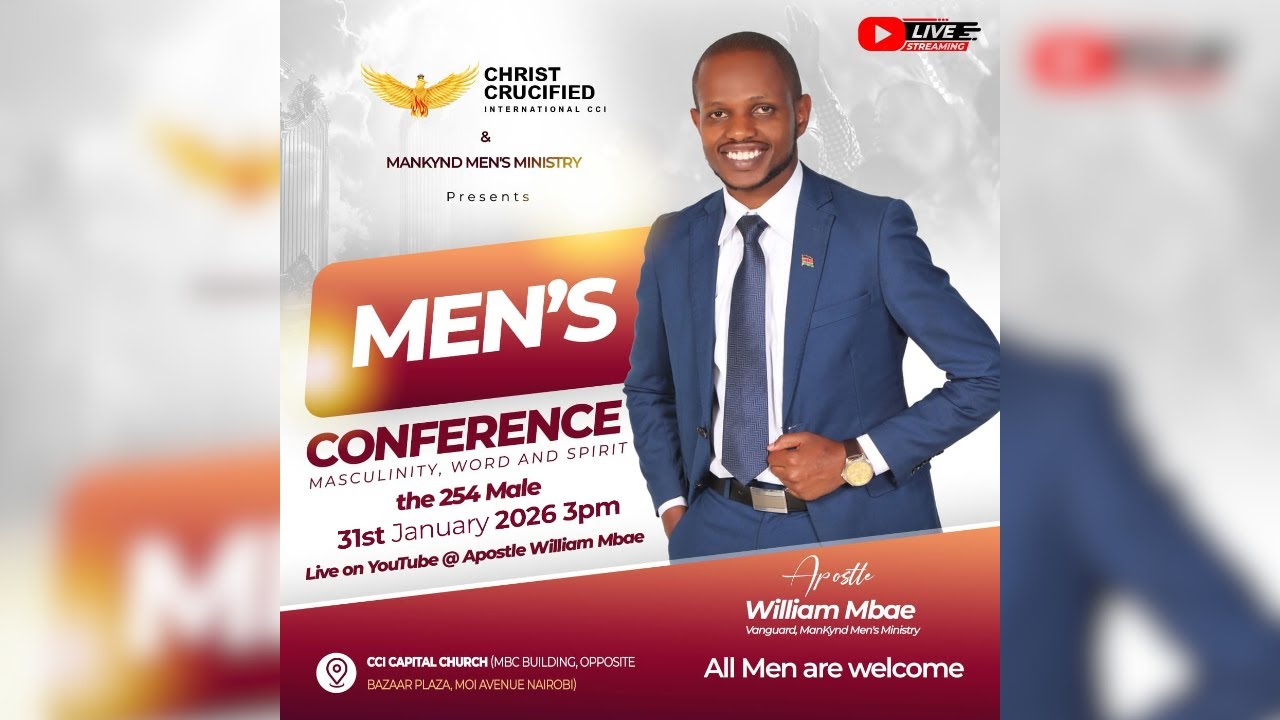 THE SEXUAL APPETITE | MEN´S CONFERENCE | 31 Jan | Apostle William Mbae