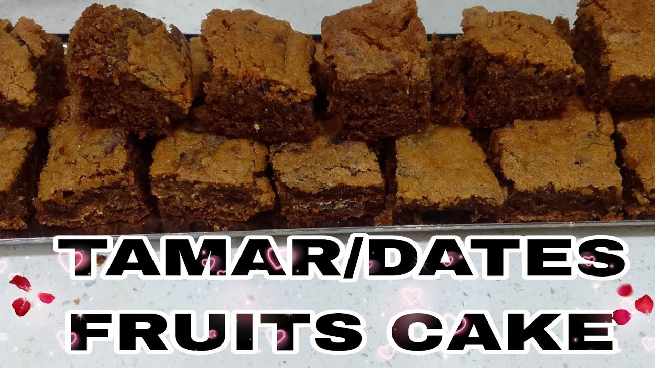 TAMAR/DATES FRUITS CAKE #subscribe #support #cake