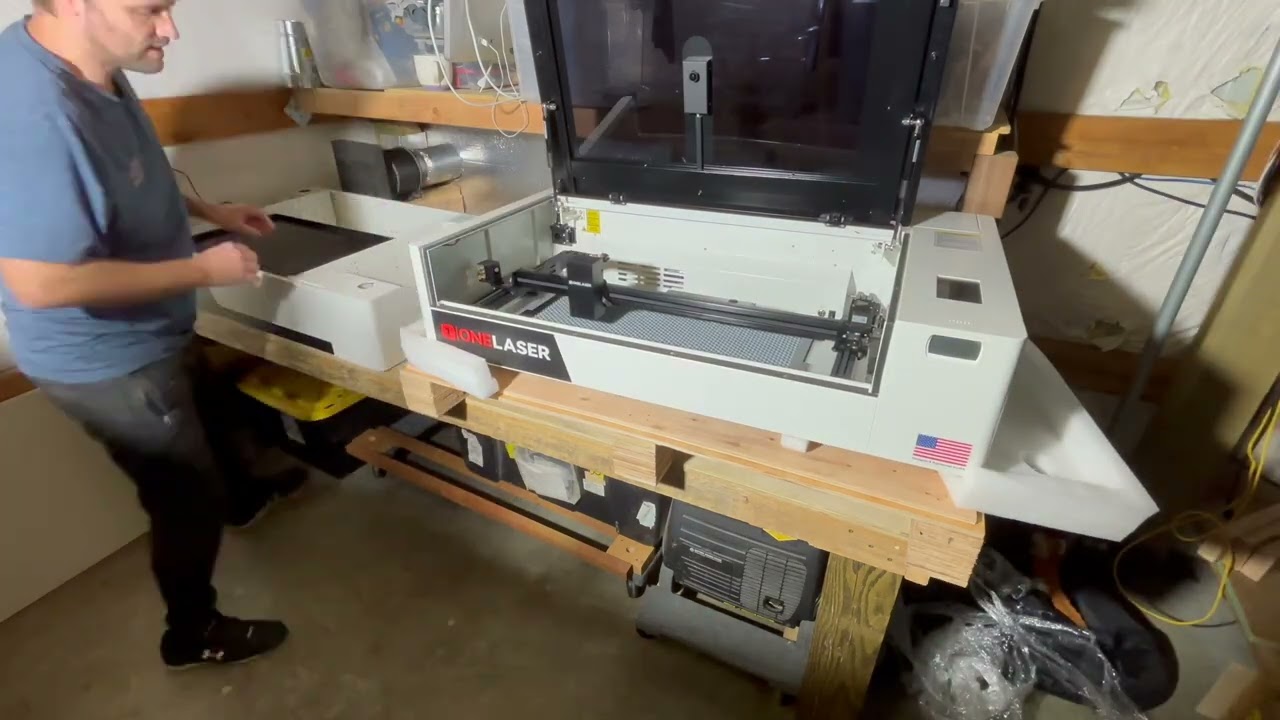 Documenting my Journey: 1Laser XRF Base and duct installation