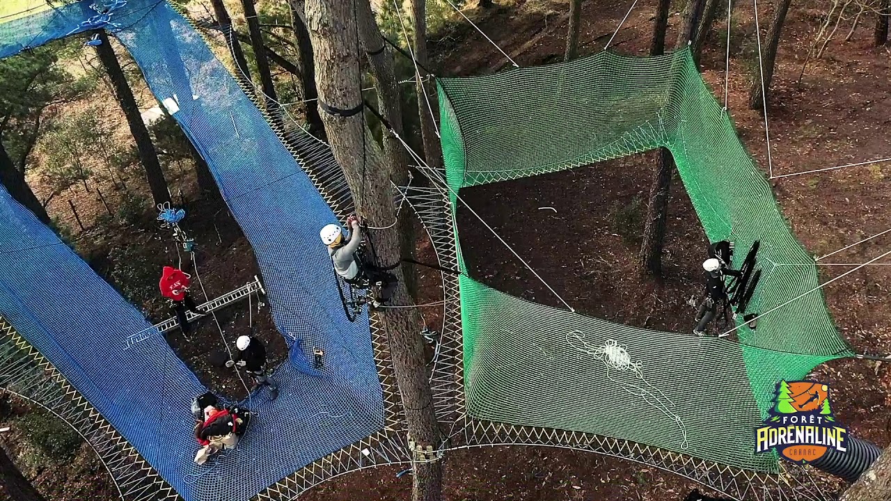Les constructeurs TrampÔforest® par Forêt Adrénaline