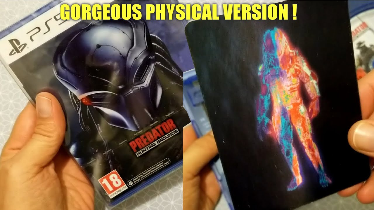 UNBOXING PREDATOR HUNTING GROUNDS PS5 (EUR)