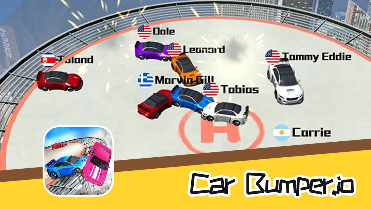 Car Bumper.io - Battle on Roof - Shi Shan Walkthrough - Dangerous Mission