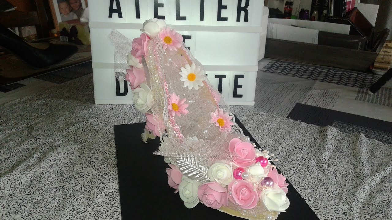 La Chaussure de Cendrillon le tuto