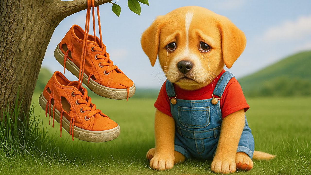 Baby Puppy Couldnt Afford Skates…Watch What His Parents Did For Him Gingers Lovely Surprise